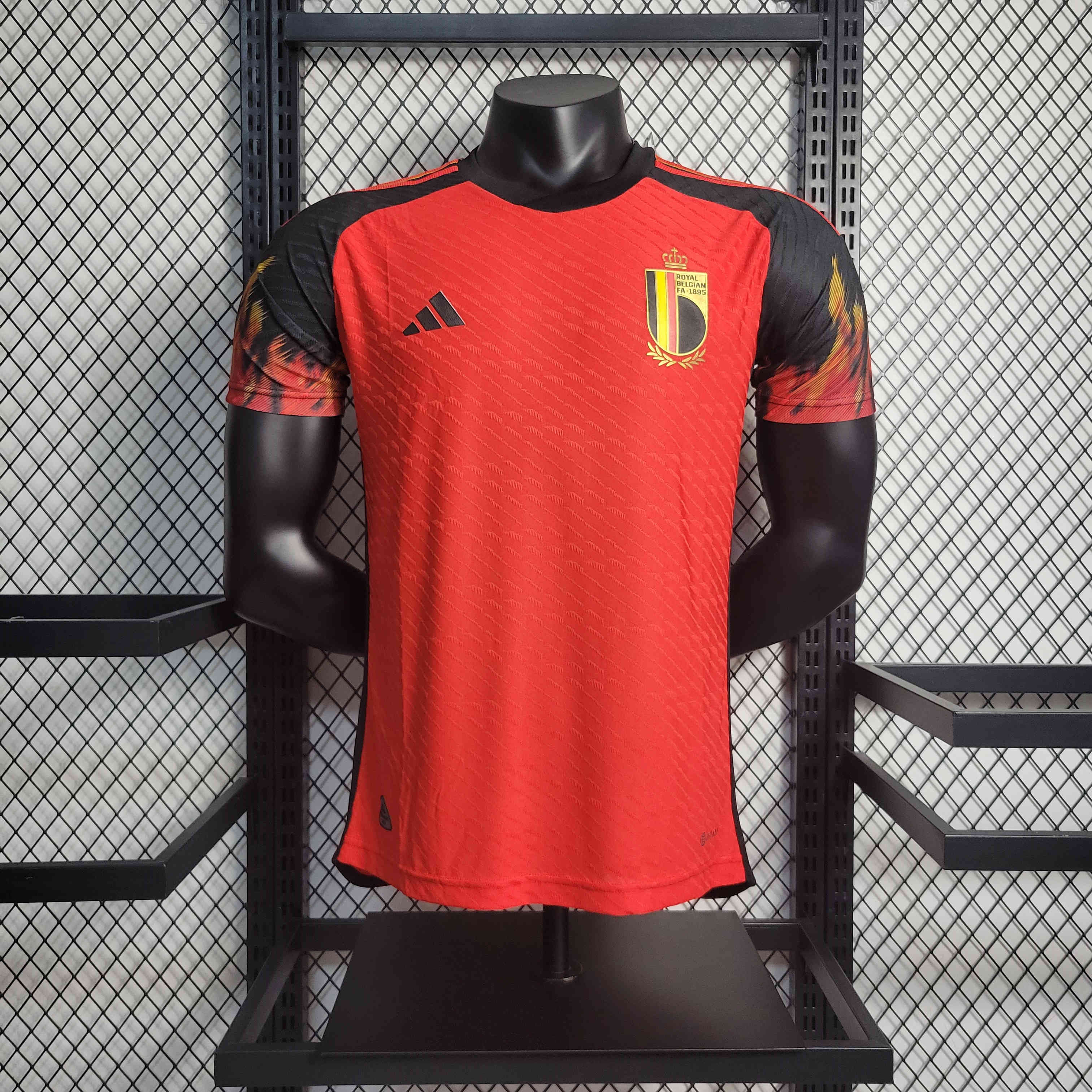 Belgium 2022 Home Stadium Jersey - Player Version